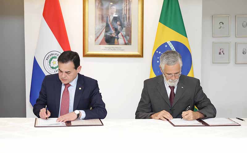 Paraguay y Brasil firman acuerdos para implementación de proyectos de cooperación