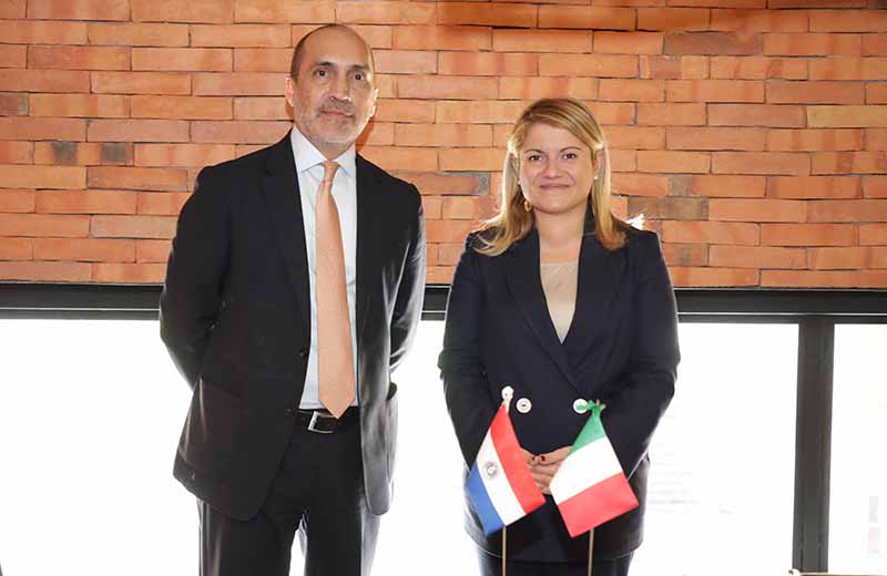 Paraguay e Italia exploran oportunidades de inversión y potenciales áreas de cooperación