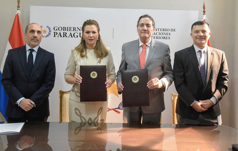 Paraguay firma convenio de cooperación con la Organización Panamericana de la Salud