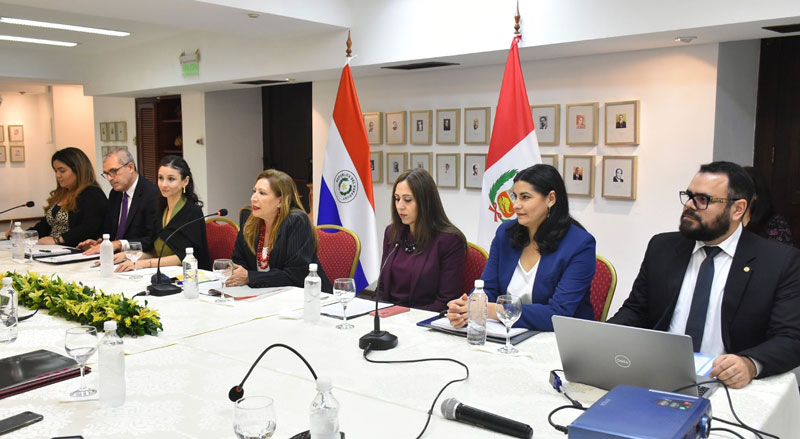 Paraguay y Perú aprueban nuevo programa de cooperación bilateral