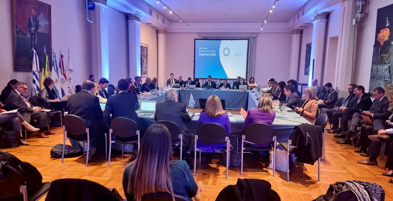 Grupo Mercado Común se reúne en Buenos Aires para analizar la agenda económica, comercial e institucional 