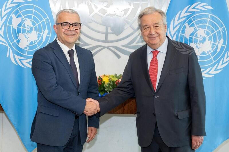 Embajador paraguayo presenta cartas credenciales al secretario general de la ONU
