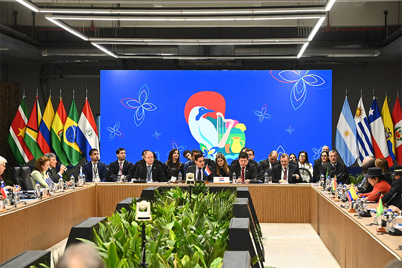 Canciller destaca potencial del Mercosur y prioridad de acuerdos comerciales equilibrados