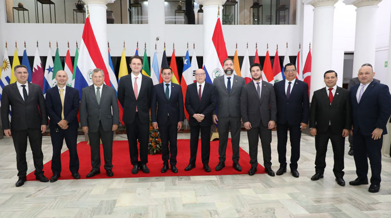 Paraguay recibe visita del vicepresidente de la Corte Interamericana de Derechos Humanos