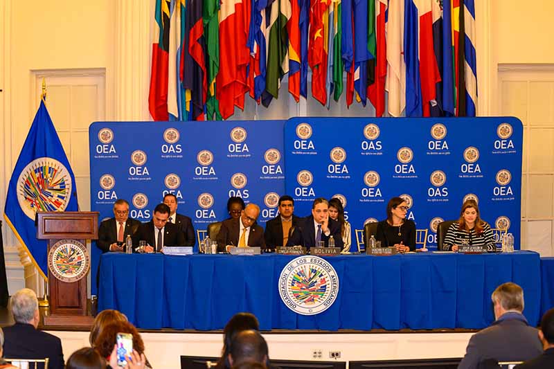  Canciller subraya papel clave de la sociedad civil en la OEA 